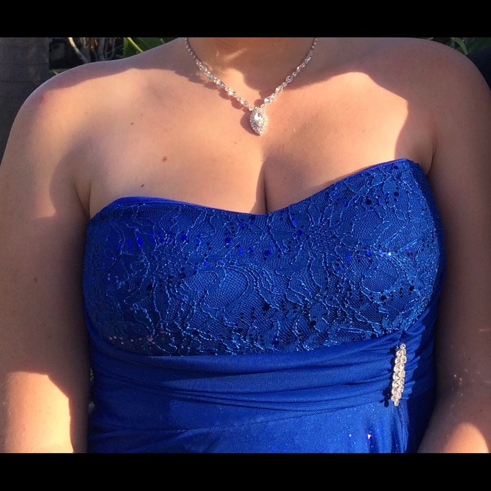 Royal Blue Party dress